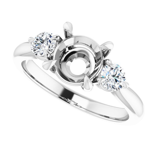 Three-Stone Engagement Ring