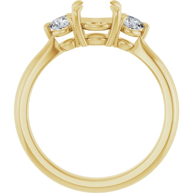Three-Stone Engagement Ring