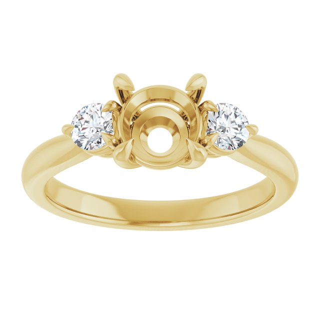 Three-Stone Engagement Ring