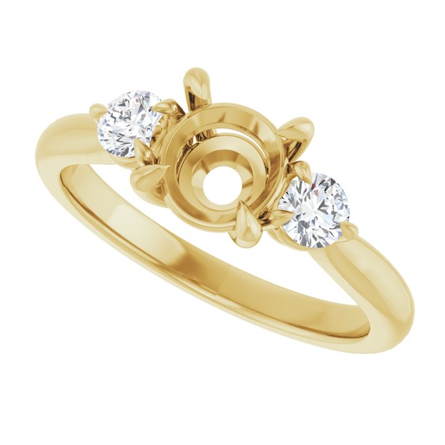 Three-Stone Engagement Ring