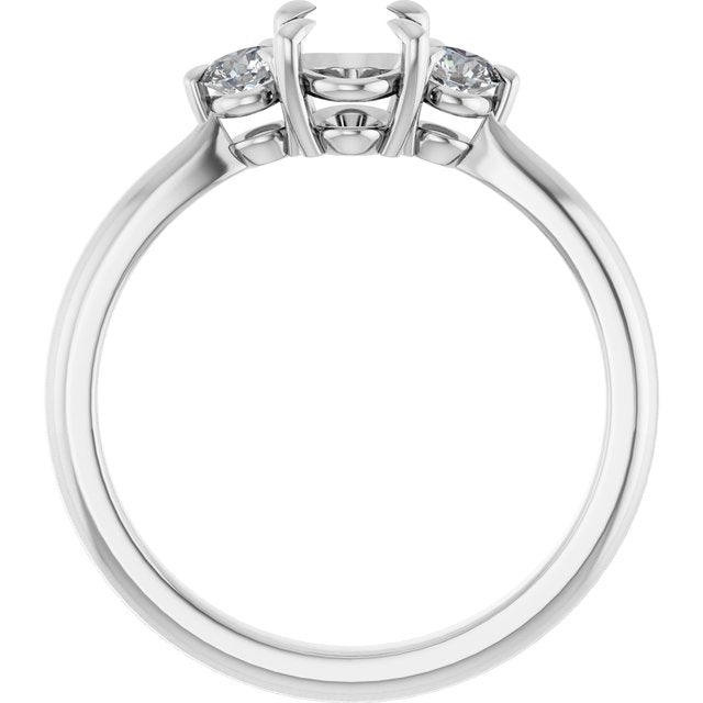 Three-Stone Engagement Ring