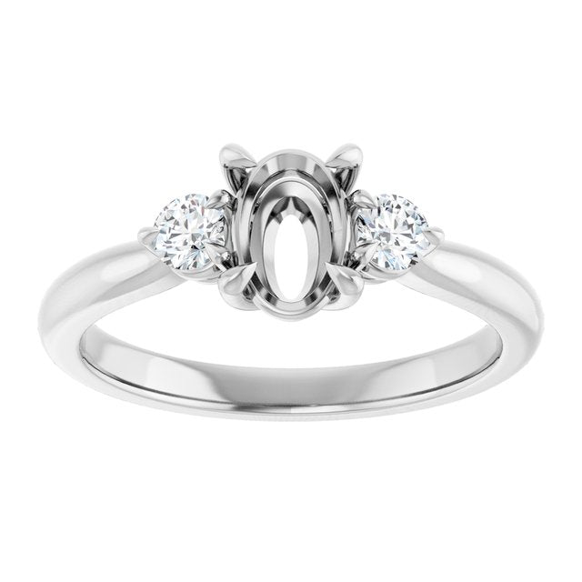 Three-Stone Engagement Ring