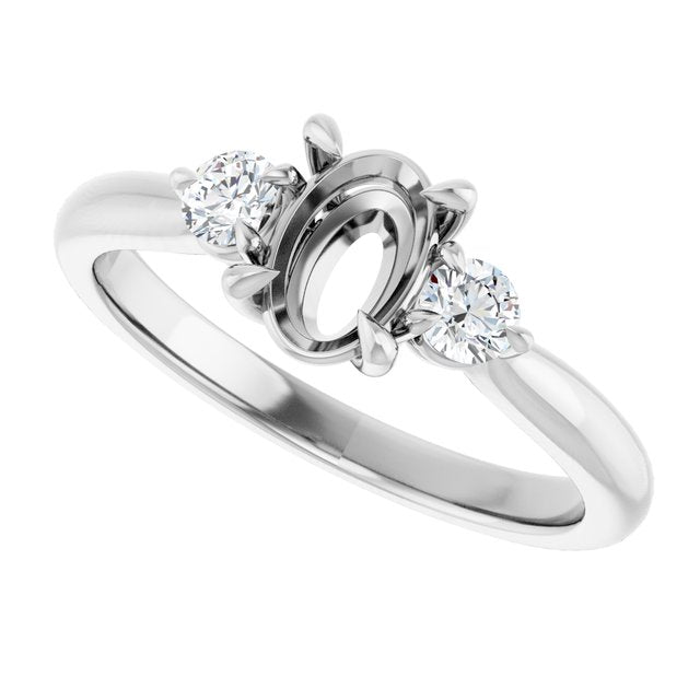 Three-Stone Engagement Ring