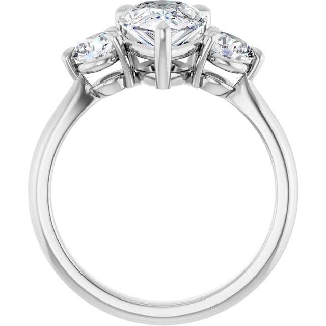 Three-Stone Engagement Ring
