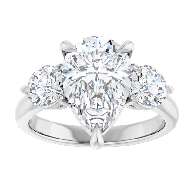 Three-Stone Engagement Ring