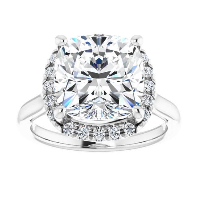 Halo-Style Engagement ring