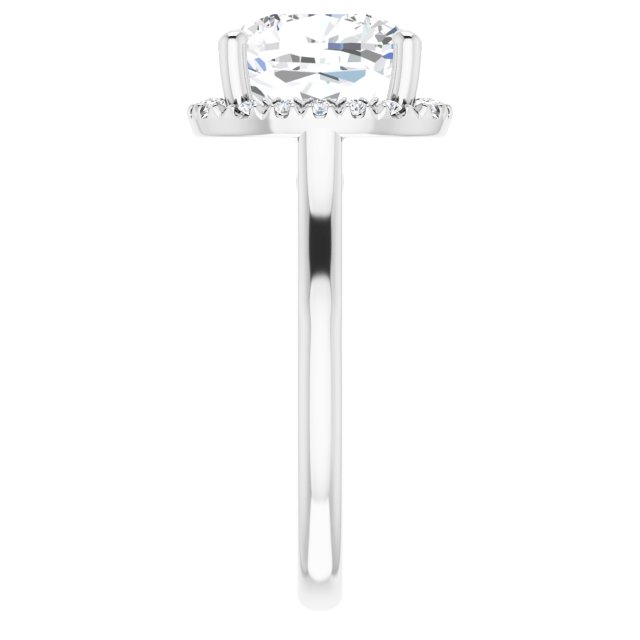 Halo-Style Engagement ring
