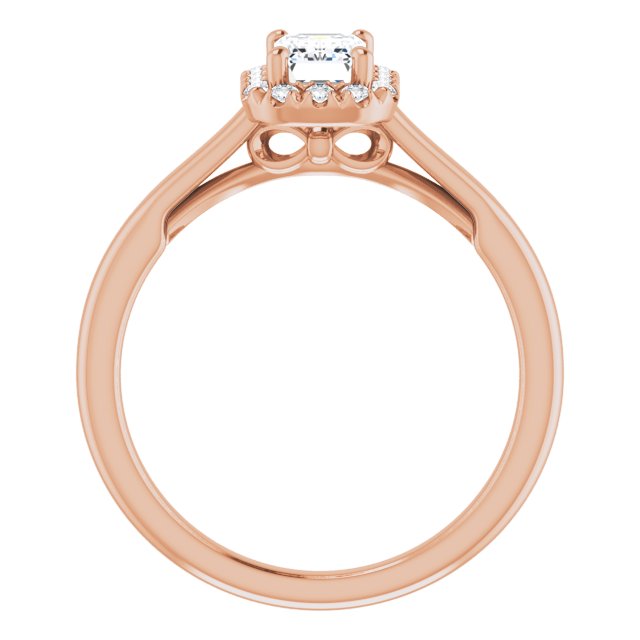 Halo-Style Engagement ring