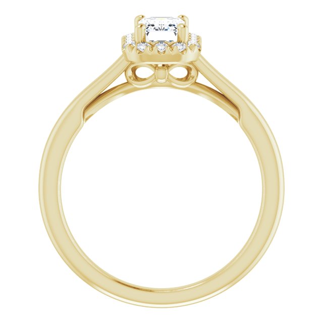 Halo-Style Engagement ring