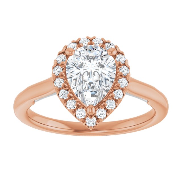Halo-Style Engagement ring