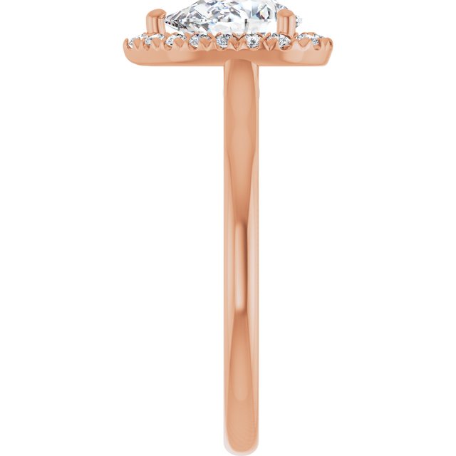 Halo-Style Engagement ring