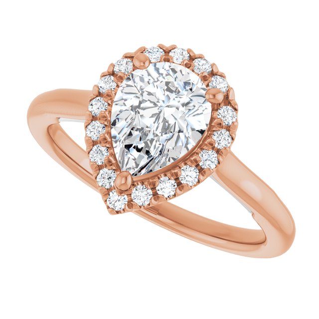 Halo-Style Engagement ring