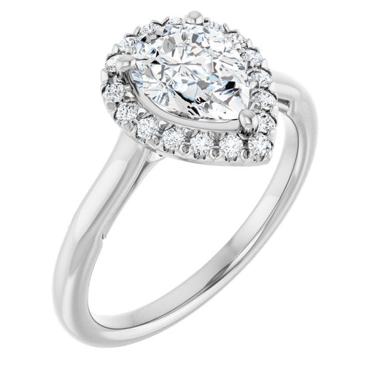 Halo-Style Engagement ring