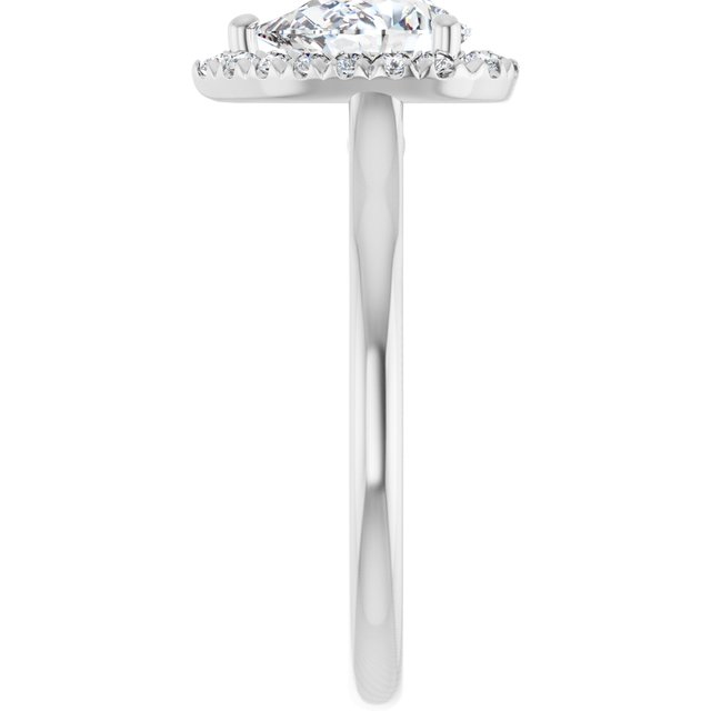 Halo-Style Engagement ring