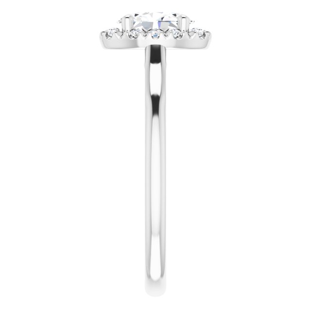 Halo-Style Engagement ring