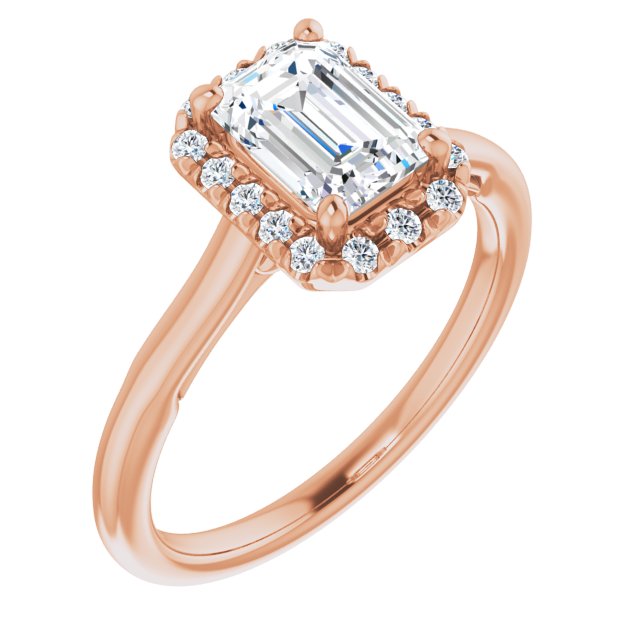 Halo-Style Engagement ring