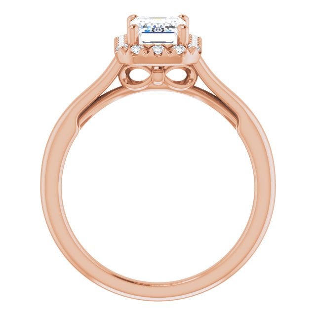 Halo-Style Engagement ring