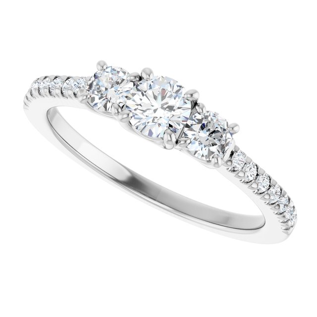 Three-Stone Engagement Ring