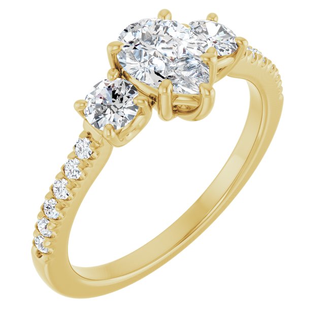 Three-Stone Engagement Ring