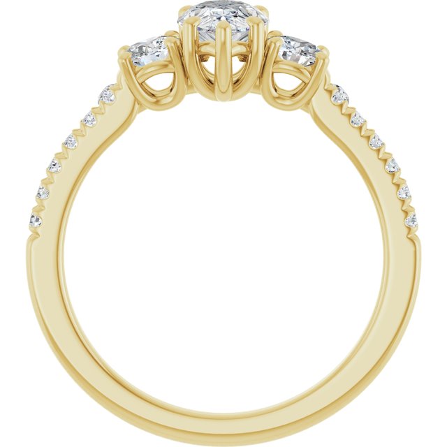 Three-Stone Engagement Ring