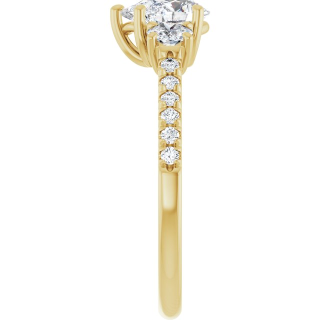 Three-Stone Engagement Ring