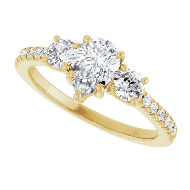 Three-Stone Engagement Ring