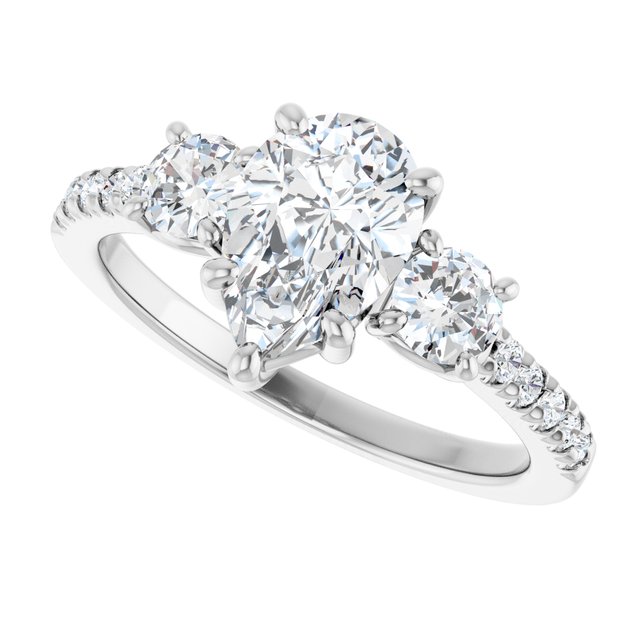 Three-Stone Engagement Ring