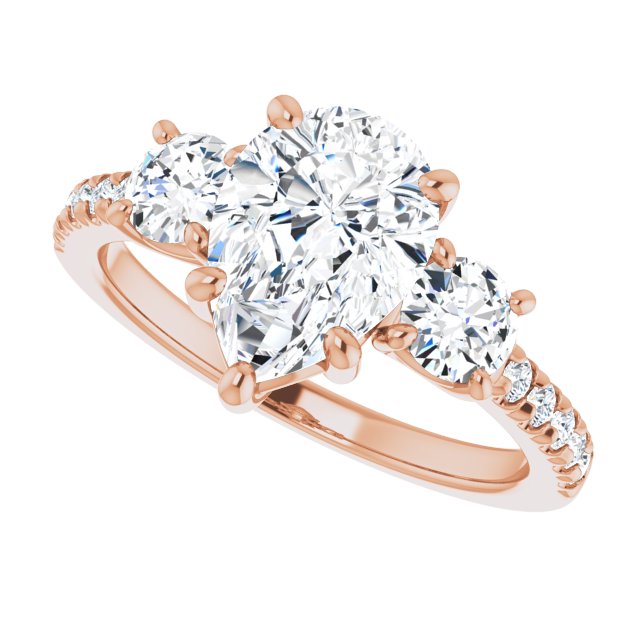 Three-Stone Engagement Ring