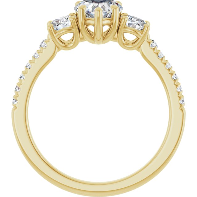 Three-Stone Engagement Ring