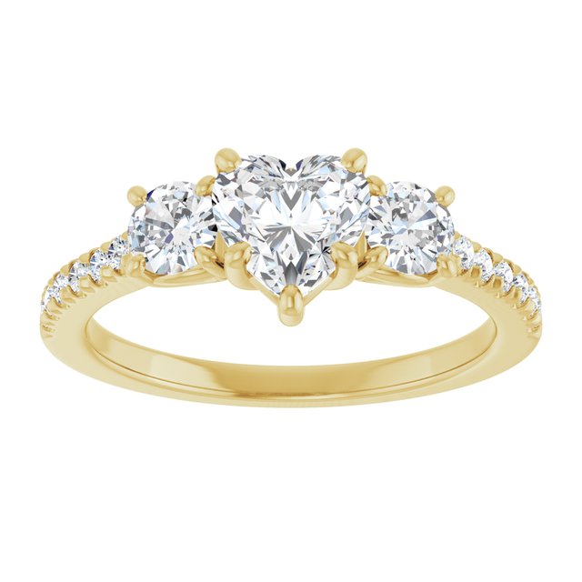 Three-Stone Engagement Ring