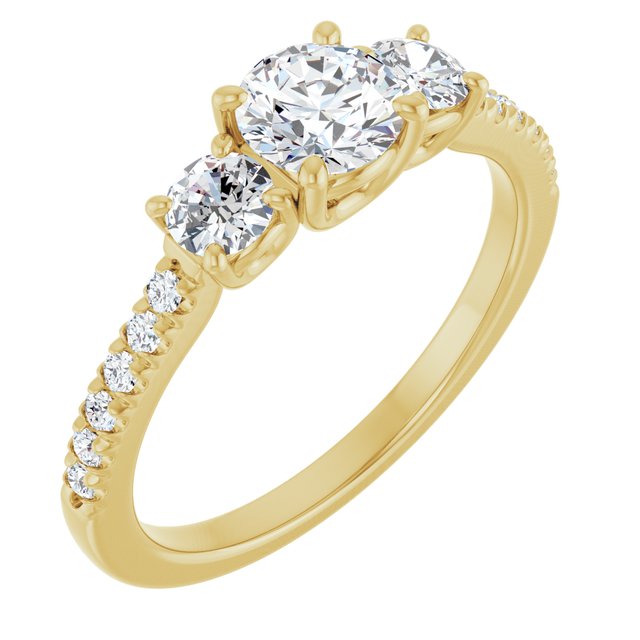 Three-Stone Engagement Ring