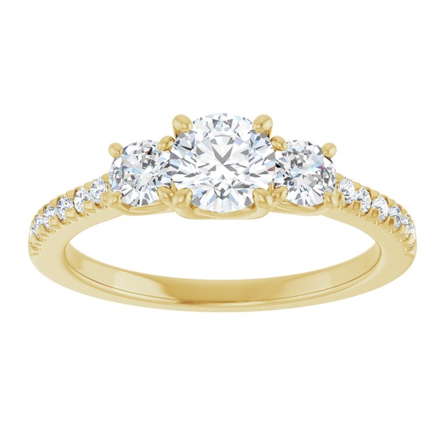 Three-Stone Engagement Ring