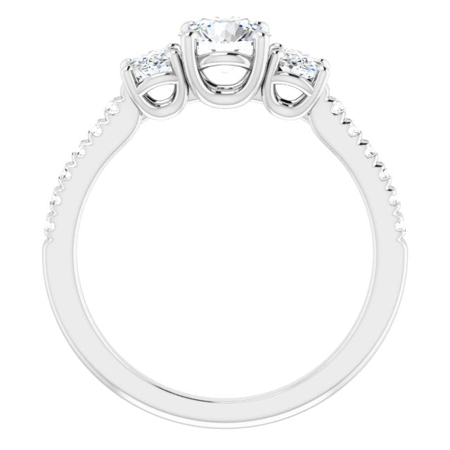 Three-Stone Engagement Ring