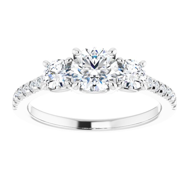Three-Stone Engagement Ring