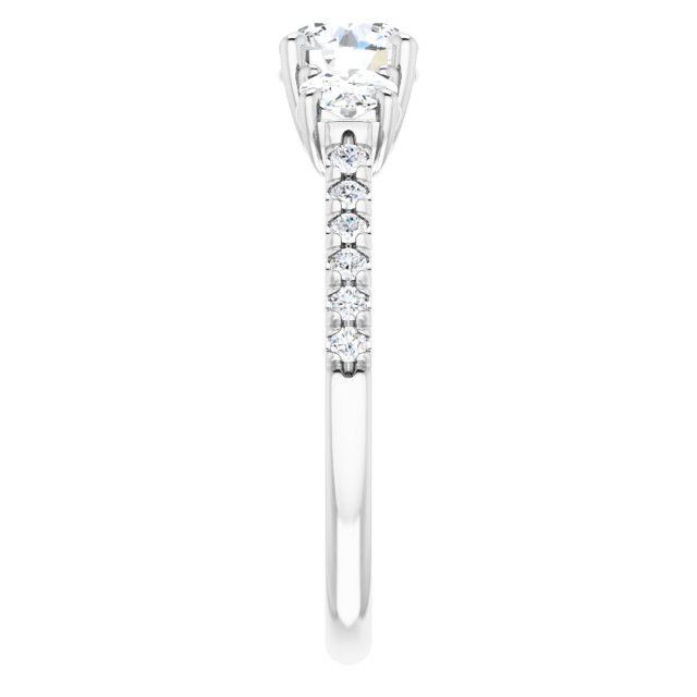 Three-Stone Engagement Ring