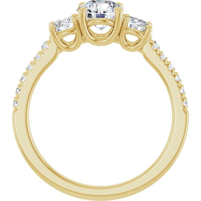 Three-Stone Engagement Ring