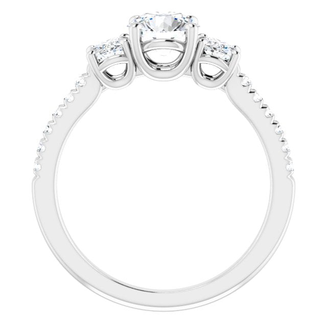 Three-Stone Engagement Ring
