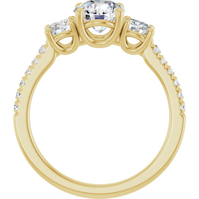Three-Stone Engagement Ring