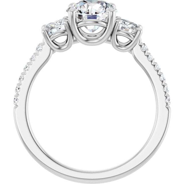 Three-Stone Engagement Ring