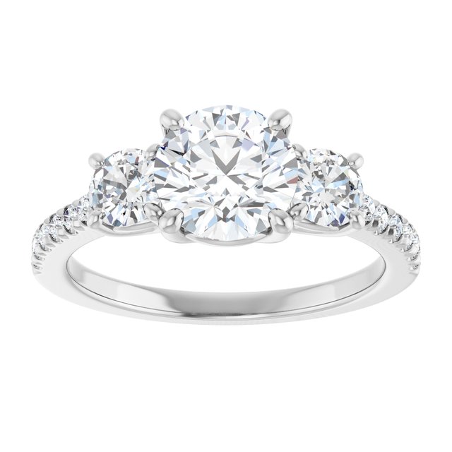Three-Stone Engagement Ring