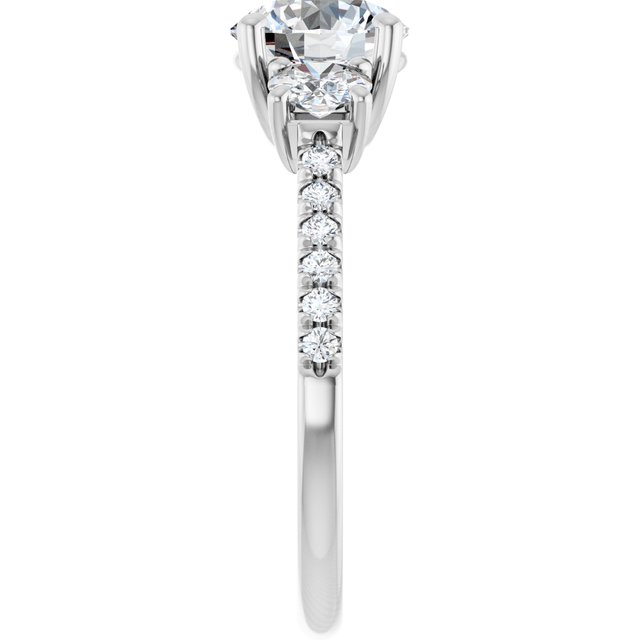 Three-Stone Engagement Ring