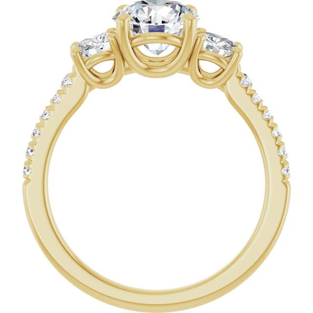 Three-Stone Engagement Ring