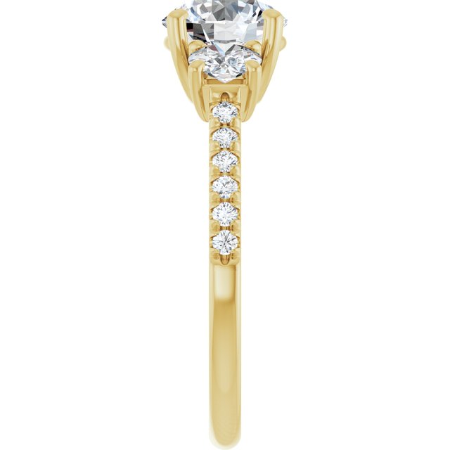 Three-Stone Engagement Ring