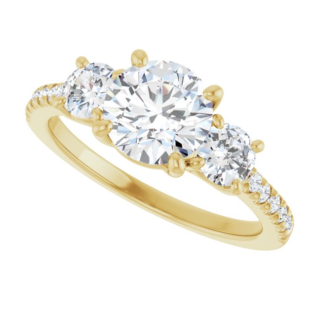 Three-Stone Engagement Ring