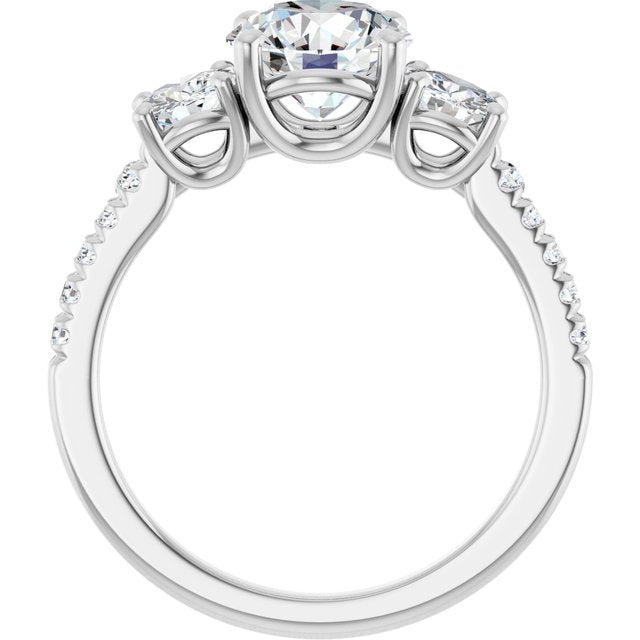 Three-Stone Engagement Ring