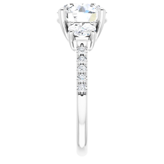 Three-Stone Engagement Ring