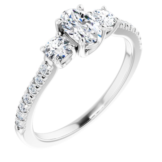 Three-Stone Engagement Ring