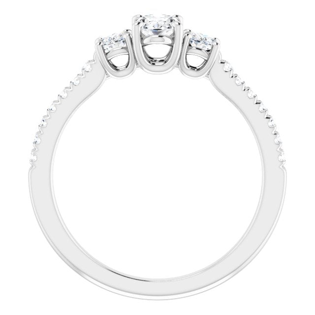 Three-Stone Engagement Ring
