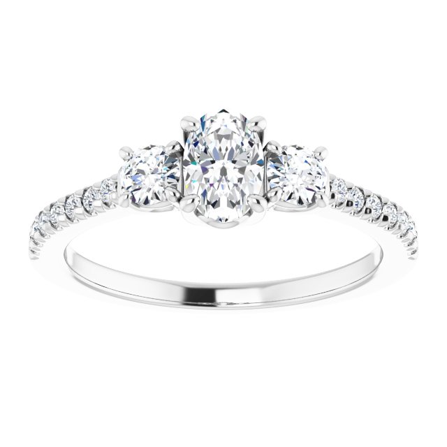 Three-Stone Engagement Ring