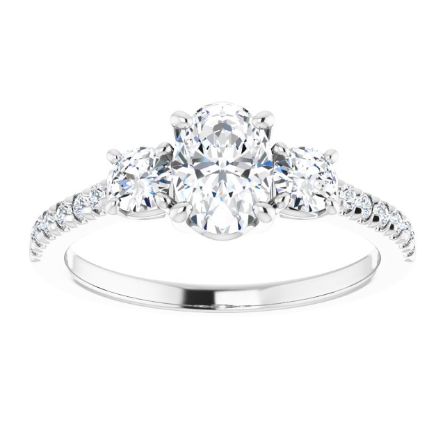 Three-Stone Engagement Ring